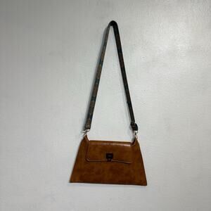Brown Envelope Clutch Purse